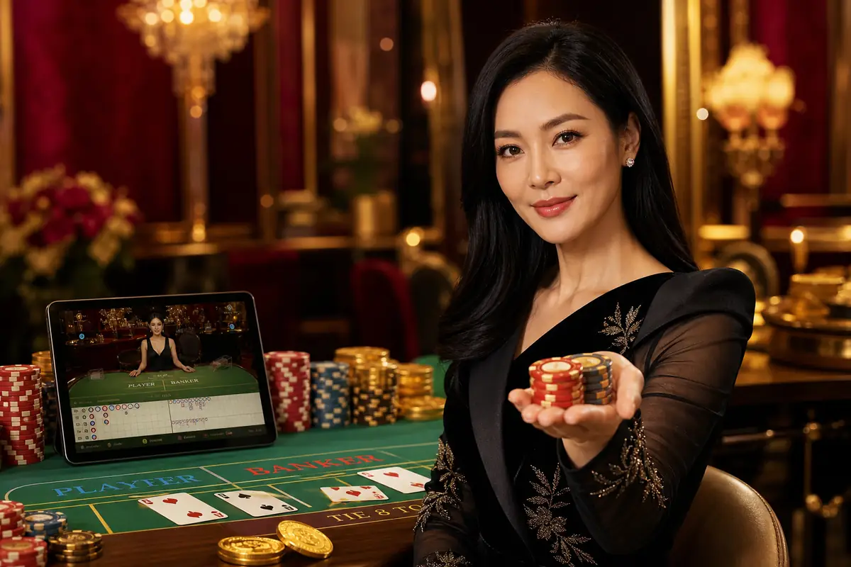 jkwin Casino dealer langsung baccarat